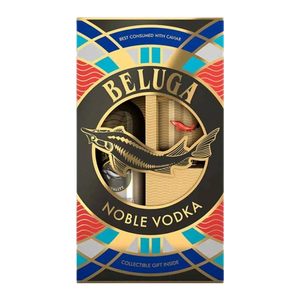 Beluga Noble Vodka Gift Set 70CL