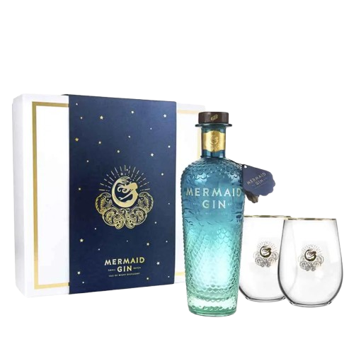 Mermaid Gin Gift Pack 70cl