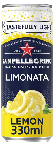 San Pellegrino Limonata Sparkling Water 24x 330ML Cans