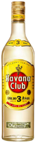 Havana Club 3 Year Old White Rum 70CL