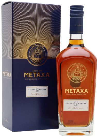 Metaxa 12 Star Brandy With GiftBox 70CL