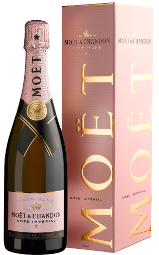 Moët & Chandon Impérial Rosé Non Vintage Champagne With Gift Box 75cl